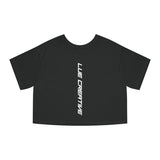 LUE Creative Pulling Points Women's Crop Tee