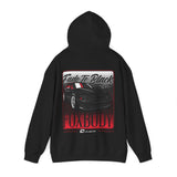 Fade to Black Fox Body Hoodie
