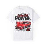 Unlimited Power Fox Body Tee - Red/Silver