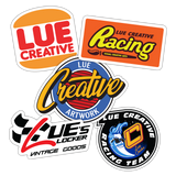 LUE Creative Racing Sponsor Sticker Pack