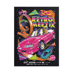 Retro Meet IX Poster (2025)