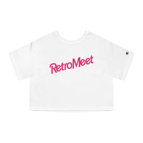 Retro Meet Barbara Women's Crop Tee - 90's