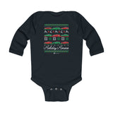 Holiday Horses Infant Long Sleeve Onesie