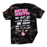Retro Meet VIII Tee (2024) - Bleach Dye