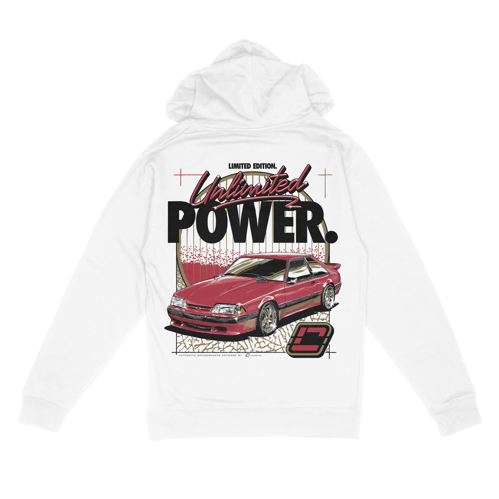 Unlimited Power Saleen Mustang Fox Body Tee LUE Creative Apparel