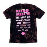 Retro Meet VIII Tee (2024) - Pink Dye