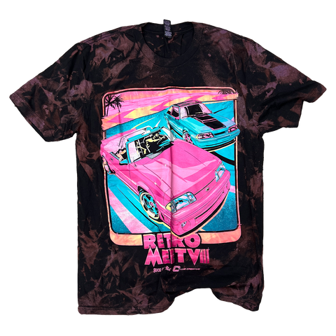 Retro Meet VIII Tee (2024) - Pink Dye